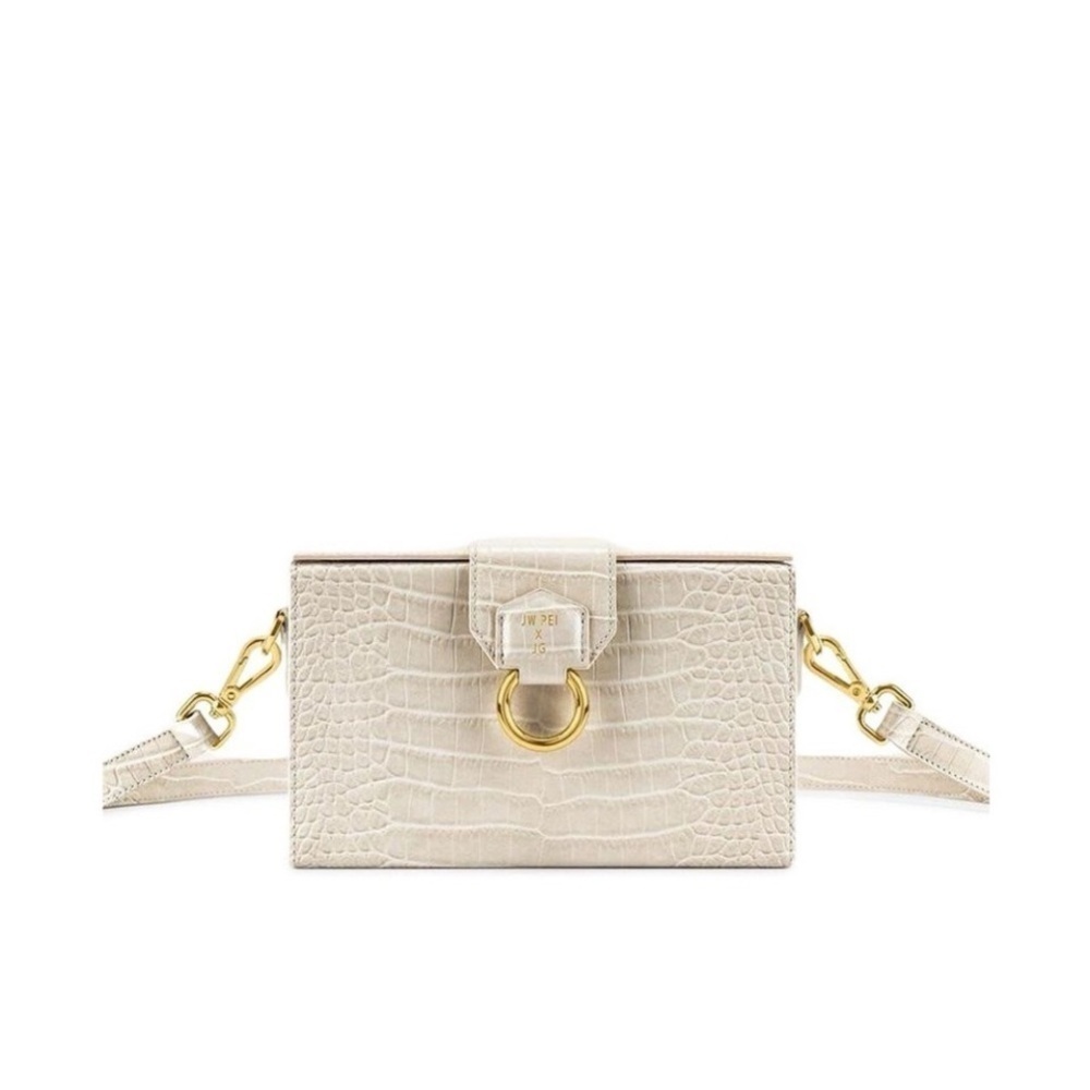 JW PEl Ivory Croc Grace
Box Bag NWOT Contemporary, Elegant, Simplicity, Chic - Picture 3 of 17